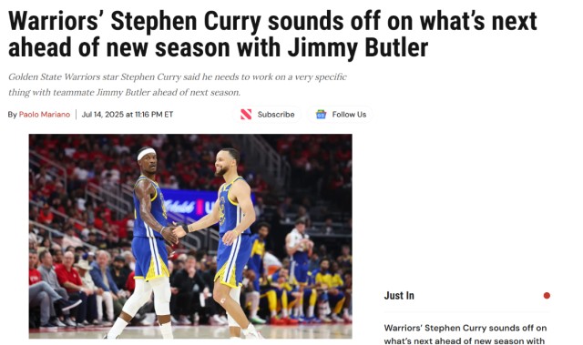 开云体育官网-库里谈新季将与巴特勒继续征战：阵容老化不会有影响 我们会更好