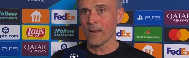 Kaiyun开云官方网站中国登录-恩里克：把5-2的比分看得好像比赛已经结束了，这可能会是个问题