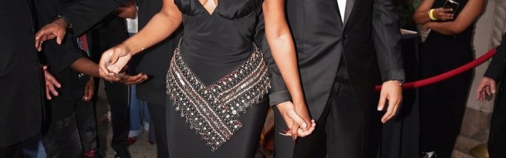 😍热恋期分分钟妙不可言！克莱与马冬梅走红毯💋手拉得贼紧